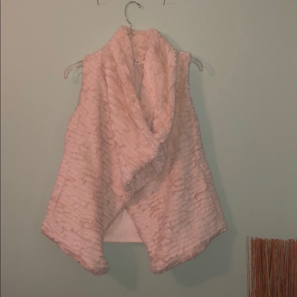 Francesca's Plush Vest